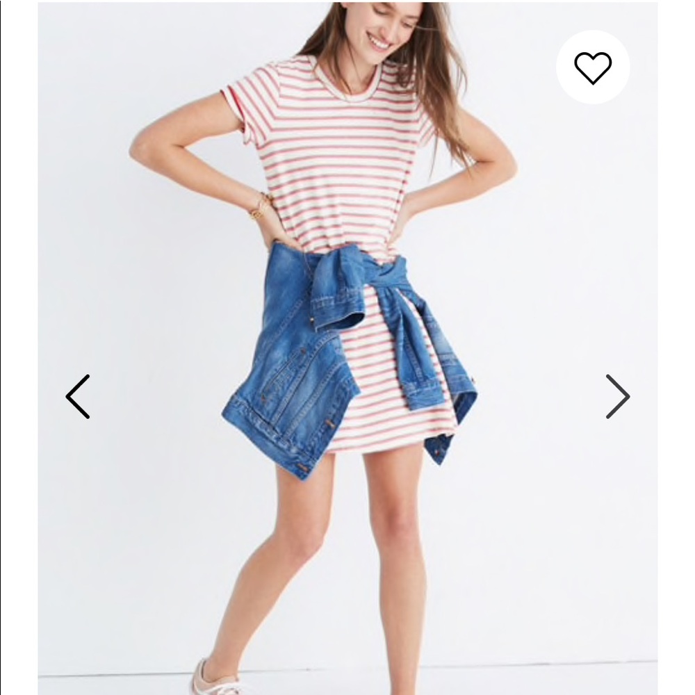 Madewell Mini T-shirt Dress